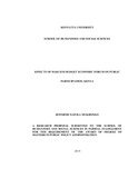 research topics in project management in kenya Thumbnail