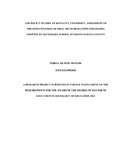 kenyatta university graduate school thesis format Thumbnail